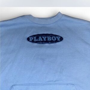 Playboy Light Blue Crewneck